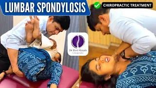 How is LUMBAR SPONDYLOSIS treated with 100% RELIEF? Lower Back Pain | Chiropractic | Dr Ravi