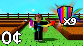 Starting Over Using Only SUPER SEEDS In Roblox Grow A Garden!