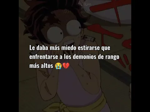 Tanjiro teniéndole miedo a los estiramientos 😳💜 | Demon Slayer | #demonslayer #kimetsunoyaiba #kny |