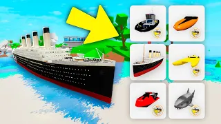 How To Get THE TITANIC in BROOKHAVEN!