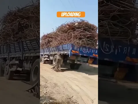 Truck uploading fast.