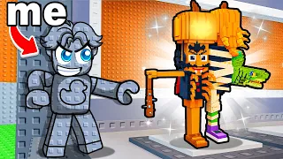 Going INVISIBLE to Steal My Little Sister's Brainrots!!
