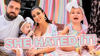 I threw my baby a party and she hated it ☹️