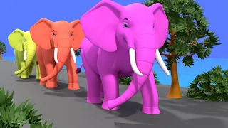 Ek Mota Hathi + More Nursery Rhymes for Childrens | Hindi Poems