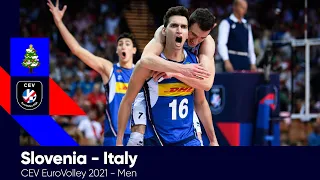 THE FINAL I Italy vs Slovenia I CEV EuroVolley 2021 Men I Holidays Special