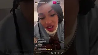 Sky On Insta Live😂Got To Love This Woman #freespirit #blackinkcrew