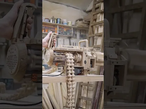 Wooden minigun