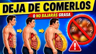 😱 11 Alimentos que NO Te Dejan Perder Grasa Abdominal ⛔