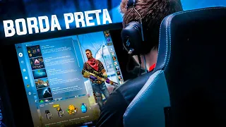 COMO TIRAR AS BORDAS PRETAS DO CS:GO