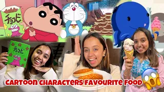 I only ate my Favourite Cartoon Character food for 24 HOURS 😱