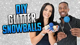 D.I.Y. • How To Make GLITTER SNOWBALLS • Feat. @PatrickBlackwood