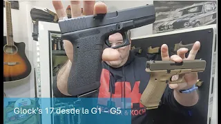Glock's 17 y sus 5 Generaciones, Cual es la mas recomendada!
