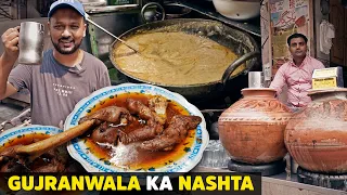 AMRITSARI HAREESA AUR PAYE | GURU NANAK PURA FOOD STREET, GUJRANWALA | SPECIAL DESI BREAKFAST !!