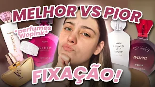 FIXA ou NÃO FIXA? TOP 10 perfumes WEPINK testados na pele! 💖