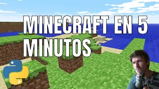 Creando minecraft en 5 minutos programando en Python