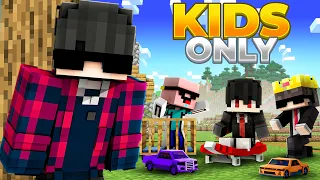 I Joined a KIDS ONLY Minecraft SMP!