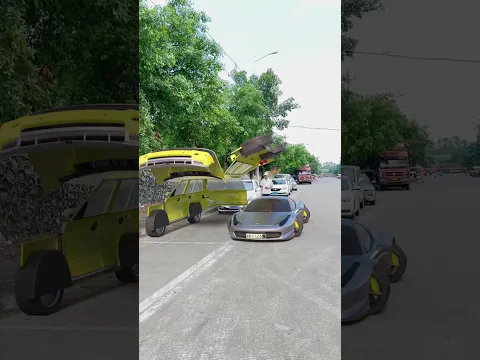 How to park in this garage? Cars Parallel parking skills