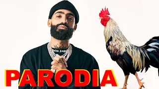 Arcangel discute con un gallo en plena entrevista, tienen que verlo.