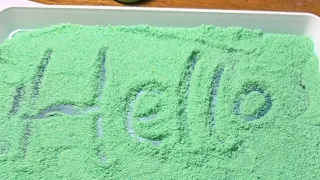 Writing subscriber’s name #subscribe