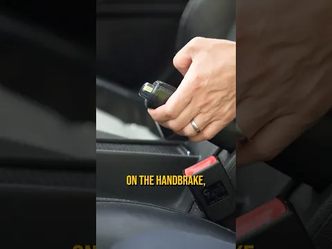 Should You Always Press The Handbrake Button?