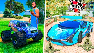 PASO de un AUTO de JUGUETE a un LAMBORGHINI MILLONARIO en GTA 5