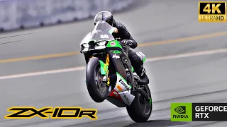 Kawasaki Ninja ZX-10R ( Race Modified ) | Extremely Aggressive Drag Race | Ride 5 | Gamers AAO