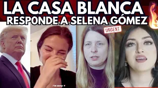 🔴HOY:La Casa Blanca publicó su respuesta al llanto de Selena Gómez y es absolutamente DEVASTADORA🔥🔥🔥