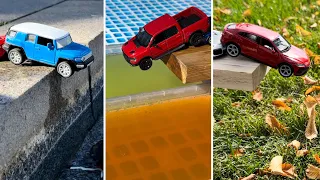 Shorts Compilation Various Diecast Cars Crashes, Falling In Water 😍💦