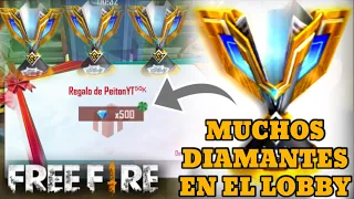 Como CONSEGUIR DIAMANTES EN EL LOBBY Fre Fire, Bug para CONSEGUIR DIAMANTES EN EL LOBBY.||PeitonYT