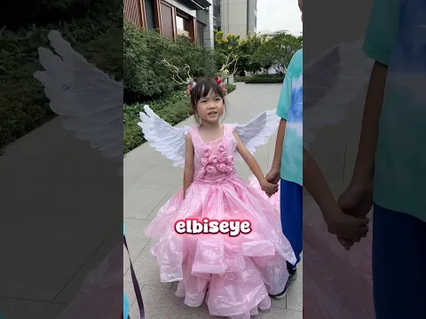 Poşetle Elbise Yaptık 👗😎