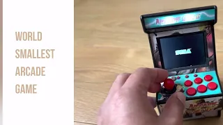 World Smallest Arcade Game 🕹 বিশ্বের সবচেয়ে ছোট আর্কেইড গেইম