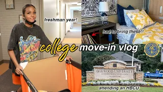 COLLEGE MOVE IN DAY VLOG | freshman year | LexiVee