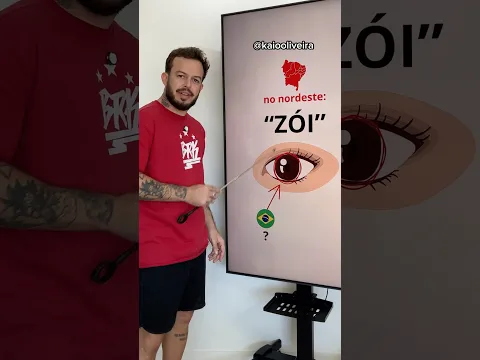Como se fala as partes do corpo humano no Nordeste 🤣