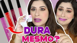 BATOM que *GRUDA NA BOCA* POWER STAY DA AVON * finalmente a resenha 😱