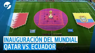 EN VIVO | MUNDIAL de QATAR 2022: ECUADOR 2 - 0 QATAR y la FIESTA de INAUGURACIÓN