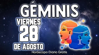 POR DIOS✝️😇🙏🏻 DEBO AVISARTE URGENTE🚨 géminis ♊ Horóscopo diario 28 DE AGOSTO 2026🔮 horóscopo de hoy
