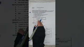 #نموذج اسئلة اللغة الانكليزية للصف الخامس الابتدائي اليوم امتحنوا بيهة طالباتي استفادوا منهة 2022