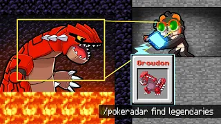 Manhunt PIXELMON but I Secretly CHEAT! (1 Speedrunner vs 2 Hunters)