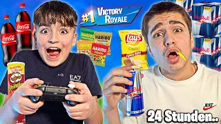 WER zuletzt FORTNITE SPIELEN aufhört GEWINNT - 24h Challenge