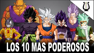 Los 10 Guerreros mas PODEROSOS del Equipo del Universo 7 - Dragon Ball Super