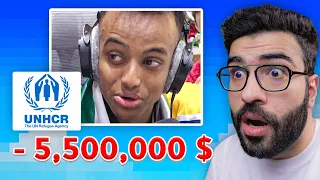 ضاعت فلوس تبرعات ابو فله !! ولكن ..