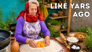 Homemade Pasta the Old-Fashioned Way | Simple Village Cooking