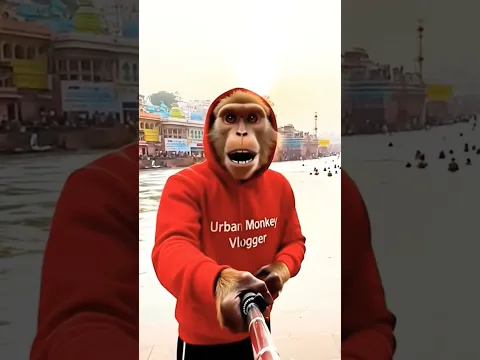 Urban monkey blogger