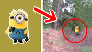 5 MINIONS Reales Captados en CÁMARA y Vistos en la VIDA REAL