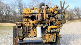 Online Auction Buy Caterpillar C-10 Diesel Engine - Will it Run or is it Junk?