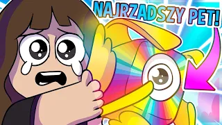 ZMUSIŁEM MOJĄ DZIEWCZYNĘ DO ODDANIA NAJLEPSZEGO PETA W PET SIMULATOR X! * NAJRZADSZY PET *
