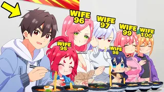 Loser is Rejected by His Crush but God Gives Him 100 Wives | Anime Recap