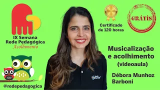 Musicalização e acolhimento - videoaula