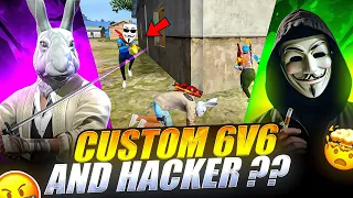 HACKER IN CUSTOM ?? 🤬 || Easy game prank || Free fire funny video