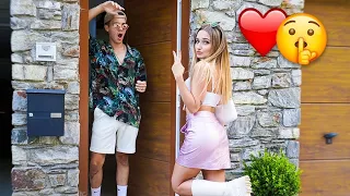 MI NUEVA VECINA VINO A MI CASA POR SORPRESA... 🙊🤫 ** no lo esperaba**
